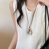 Retro Chinese Tassel Necklace: Unique Ethnic Style Women's High-End Clavicle Chain.