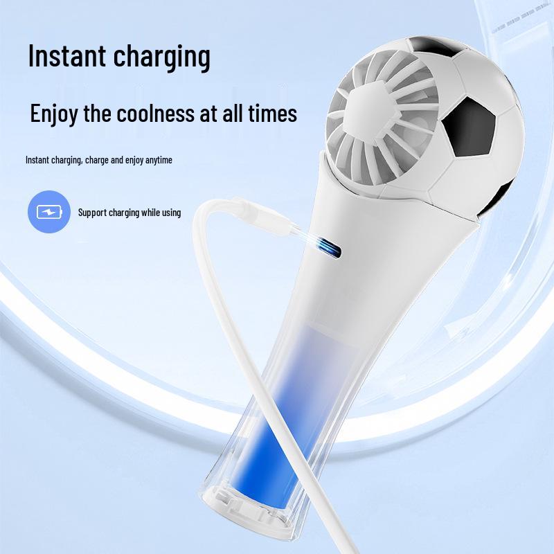 2026 World Cup Small USB Portable Fan - Mini Fan for Young Fans, Perfect Gift!