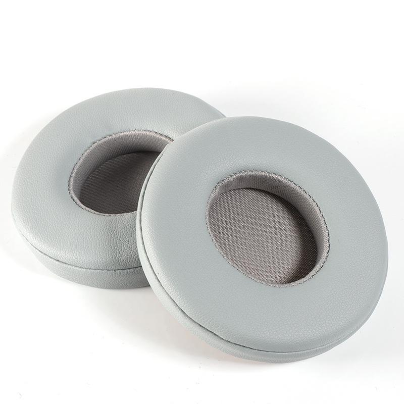 Replacement Protein skin/skin friendly cotton cloth/ Ice gel Memory sponge Earpads for Beats Solo 2 & 3 Wireless Headphones