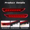 In Stock LED Rear Bumper Lights Sequential Turn Signal for Rogue Infiniti Q50 QX56 QX60 QX80 QX30 Reflector Tail Brake Light