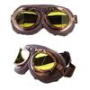 Vintage-Style Motorcycle Goggles Harley Riders Outdoor Cycling Windshield Eyewear With Helmet Compatibility