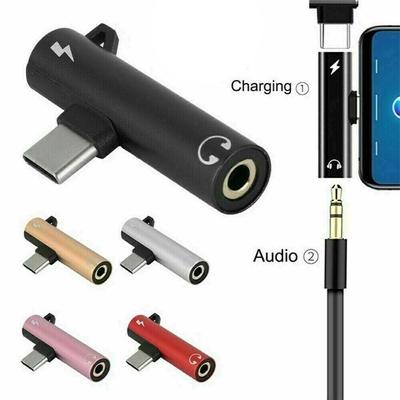 Разъем из сплава и адаптер для зарядки USB Type-C на разъем 3,5 мм для Huawei/Xiaomi/OPPO