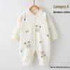2025 New Pure Cotton Baby Jumpsuit for Spring, Autumn, and Winter - Newborn Toddler Inner Wear