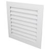10x10 дюймов Вентиляционная решетка Фиксированные жалюзи Алюминиевый сплав Потолочный Настенный Регистр подачи воздуха для кухни ванной офиса
