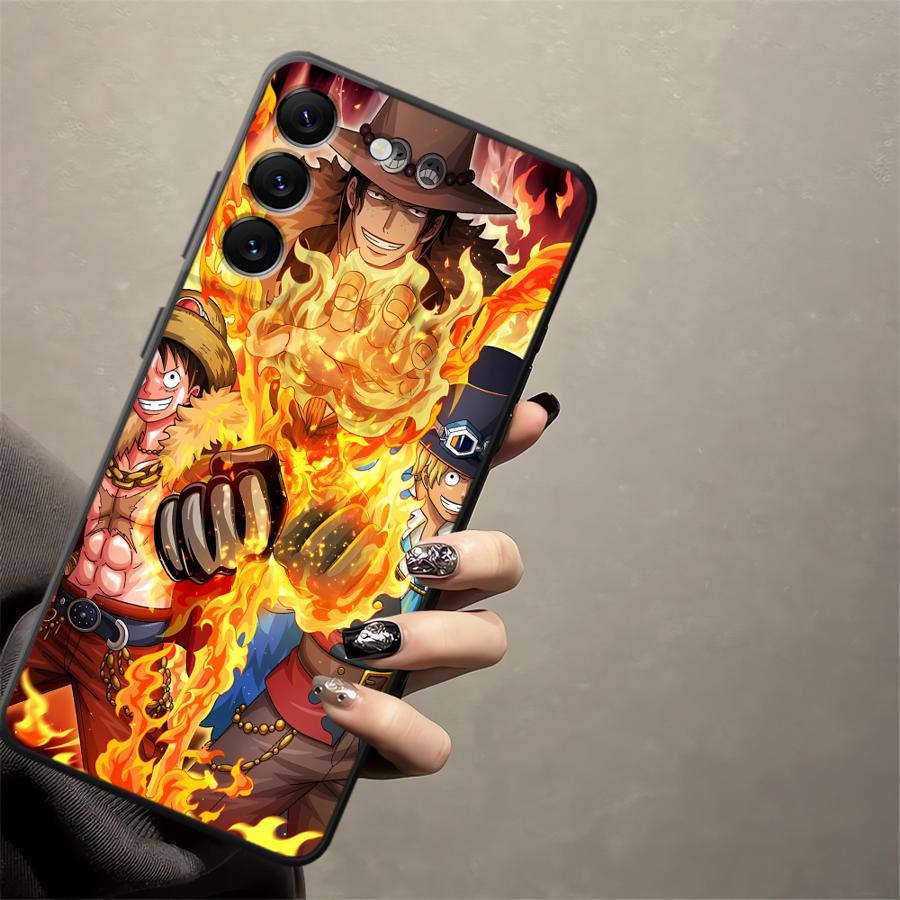 Чехол для Samsung Galaxy Note 20 Ultra 9 10 A10 A20 A07 A05 A30 A40 A50 A70 A06 A03 A04 A01 A02 Чехол для телефона Крутой Луффи ЭЙС