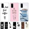 Силиконовый чехол для Samsung Galaxy S20 PLUS Ultra S10 lite Чехол для телефона Samsung Note 10 Plus Lite Чехол Хорошо, но сначала кофе
