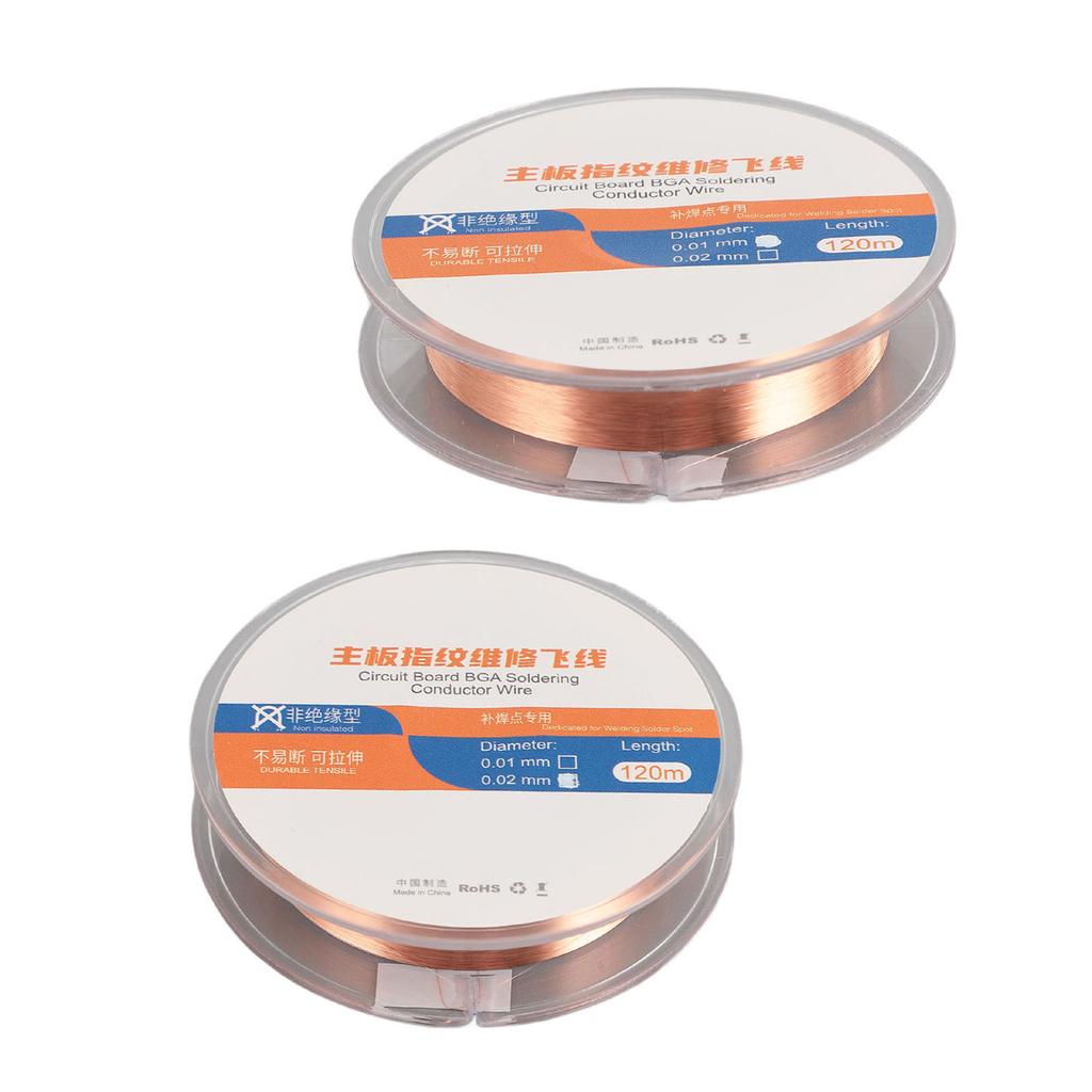 Проводник для чипа телефона 120 м, медный провод для пайки материнской платы телефона, для ремонта сварки