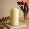 Pillar Candle Ivory 80 X 200 Mm