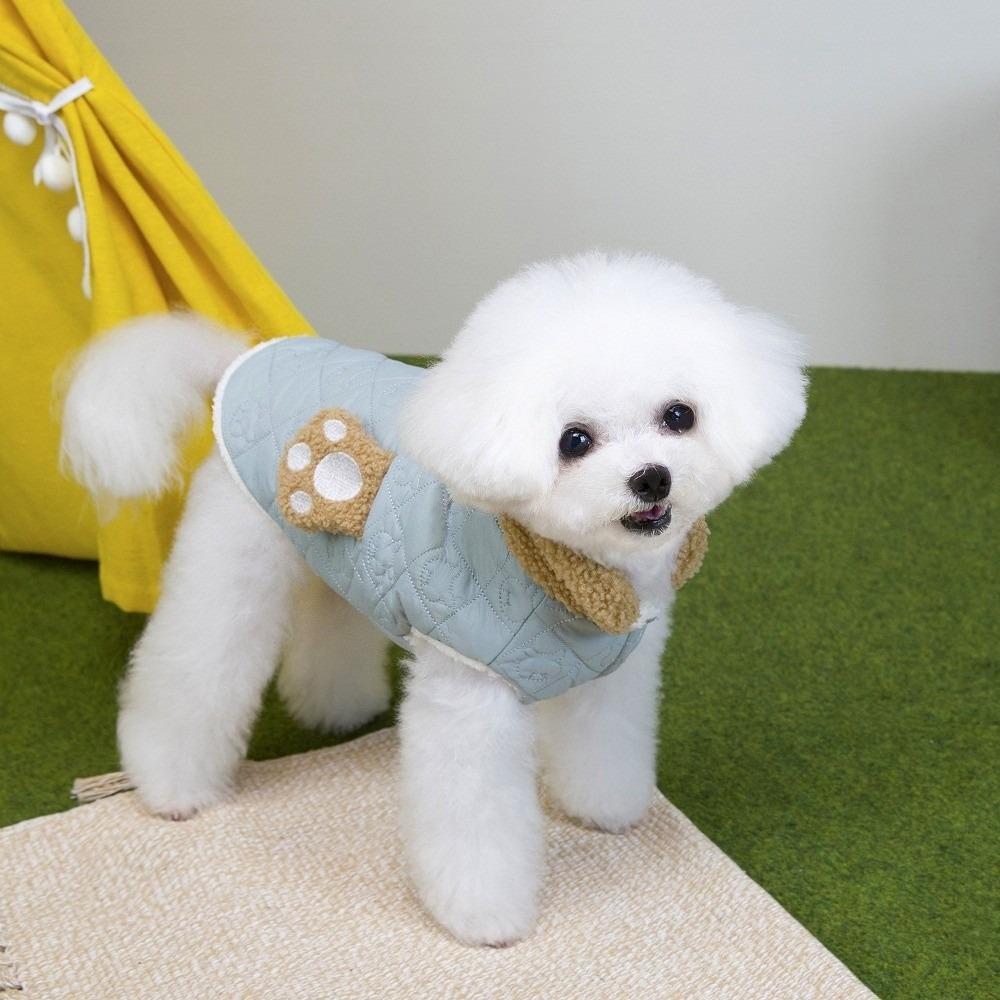 Winter Dog Warm Clothes Plush Dog Vest Coat Fashion Pet Clothes Puppy