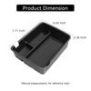 For BYD Seal 06GT 2025 TPE Center Console Armrest Storage Box Tray Organizer Car Interior Accessories Black