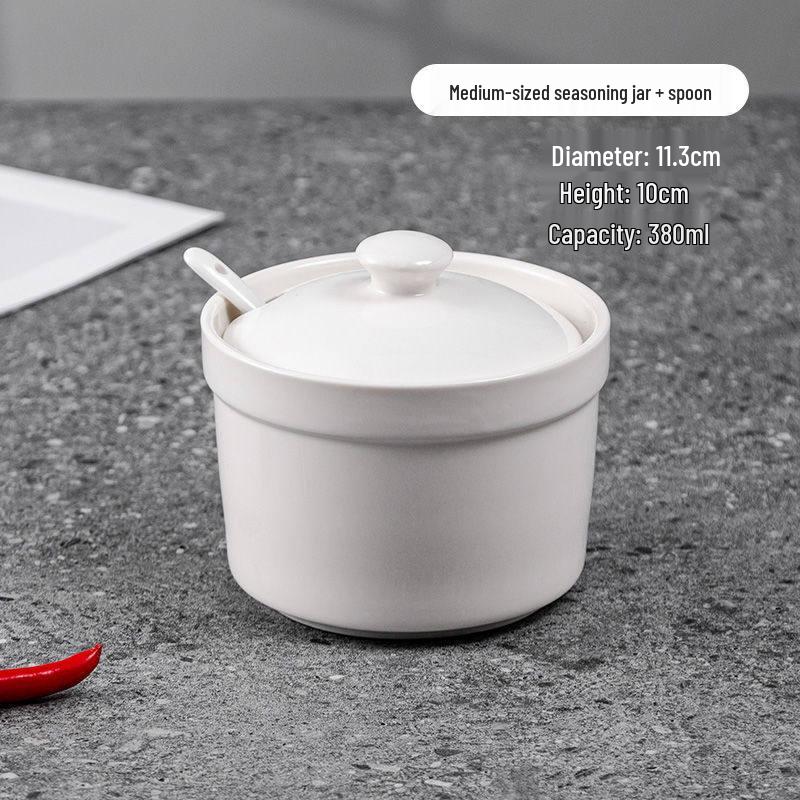 Ceramic Double Boiler Stew Pot with Lid for Soup, Bird's Nest, and Steamed Eggs