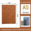 Кожаный блокнот A4A5A6B5 Skin-Fee из кожи ягненка - Толстая мягкая обложка для деловых встреч