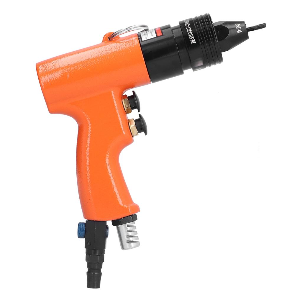 Пневматический заклепочный инструмент M3 M4 Воздушный заклепочный пистолет с самоблокирующейся головкой 1500 об/мин KV?7801E