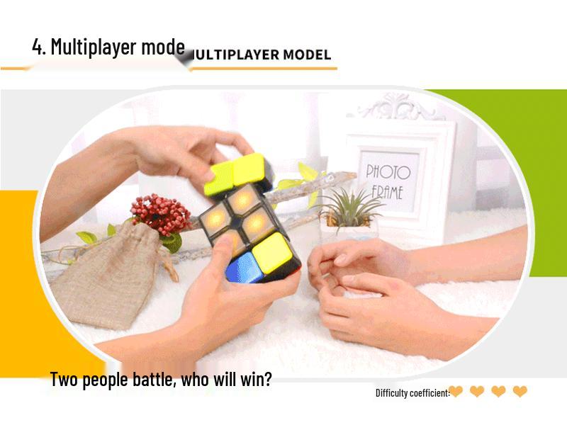 Универсальный музыкальный куб Детская развивающая игрушка: Многофункциональная головоломка с подсветкой - Идеальный подарок для мальчиков