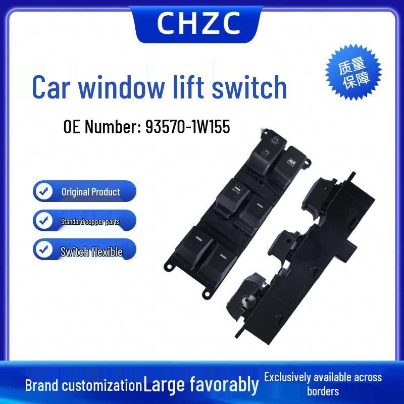 Hyundai 12-15 RIO Electric Window Switch, 93570-1W155