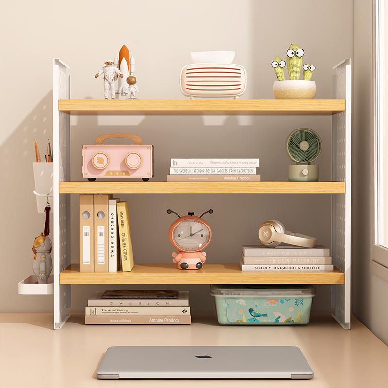 Настольный органайзер для перфорированной доски: Многоярусная стойка для хранения для общежития, дома или офисного стола