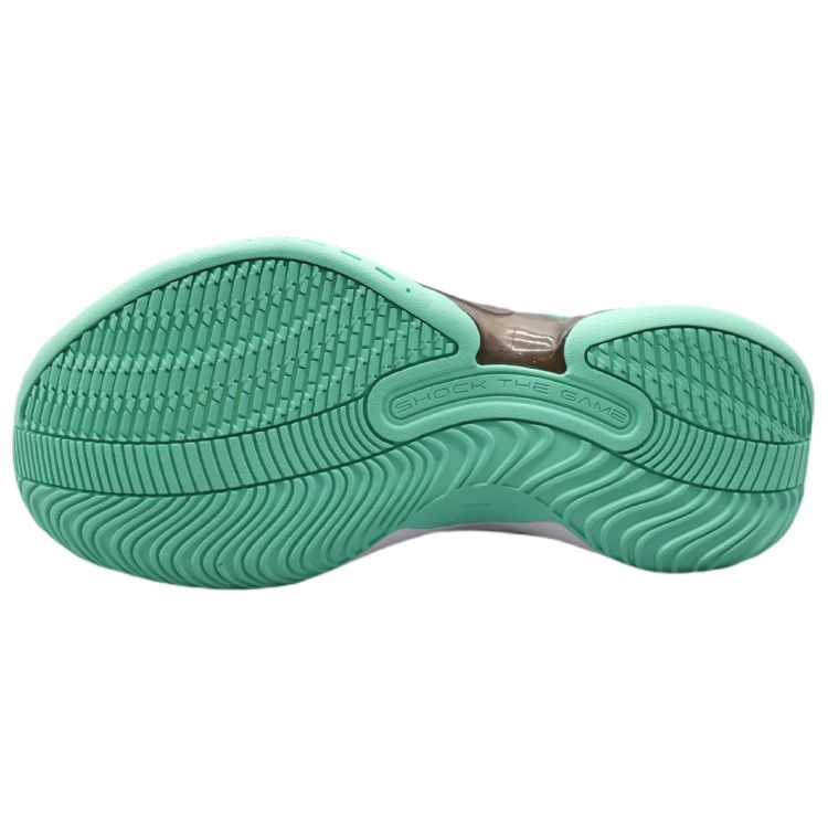 Anta Heat Wave 3 Comfortable Shock Absorbing Non-Slip Durable Low-Top Basketball Shoes Men Sneaker Black Green 112131608-1