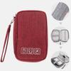 Portable Cable Digital Storage Bags Organizer USB Gadgets Wires Charger Power Battery Zipper Cosmetic Bag Case