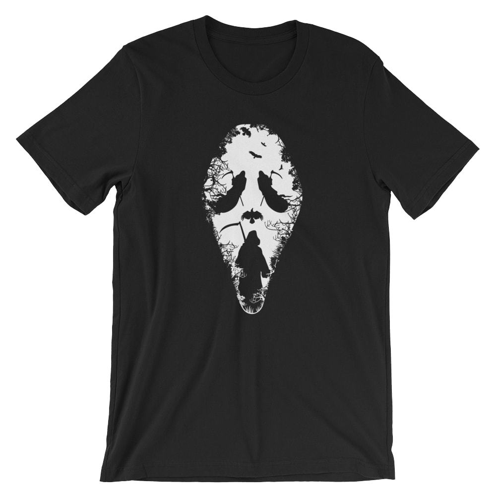 Футболка Reaper Scream. Футболка премиум-класса из 100% хлопка, НОВАЯ