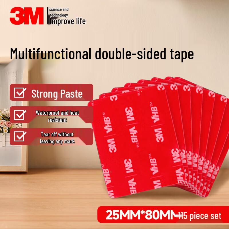 3M GPL110 Traceless Heavy-Duty Double-Sided Tape