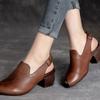 Мода 2025 Новая Мода Босоножки на Платформе Квадратный Каблук Женские Повседневные Туфли на Высоком Каблуке Открытый Носок Удобные Босоножки-Гладиаторы с Рыбьим Ртом