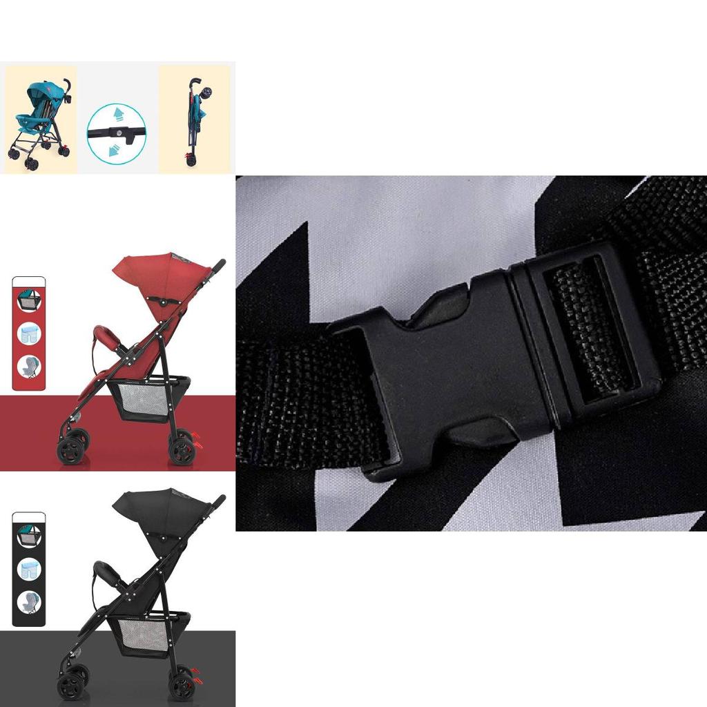 Легкая Складная Детская Коляска Компактный Дизайн-Зонтик Идеально Подходит Для Летних Путешествий