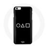 Iphone 6 Case Squid Game Card Black
