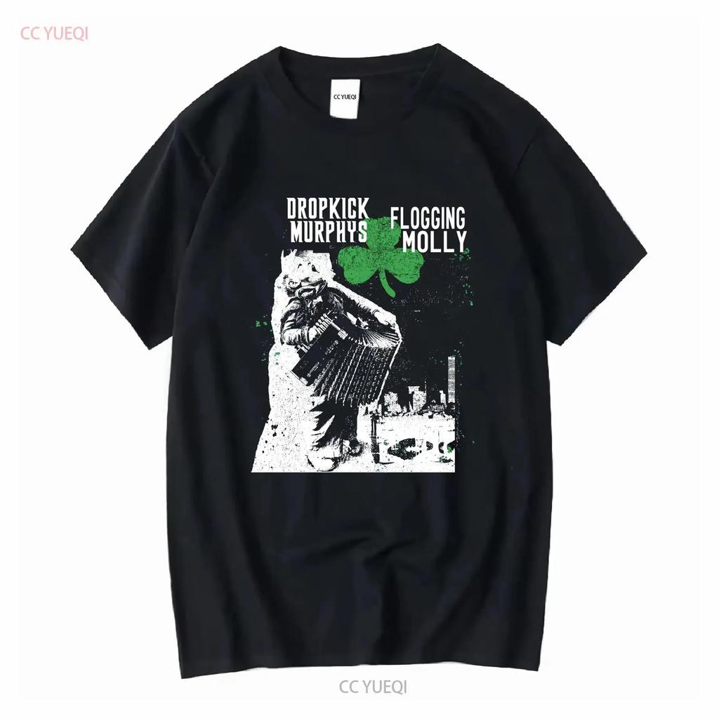 Dropkick Murphy Flogging Molly Футболка с принтом тура 2018 Мужская XL Сделано в США с длинным или коротким рукавом винтажная Постиранная немного модная Мягкая