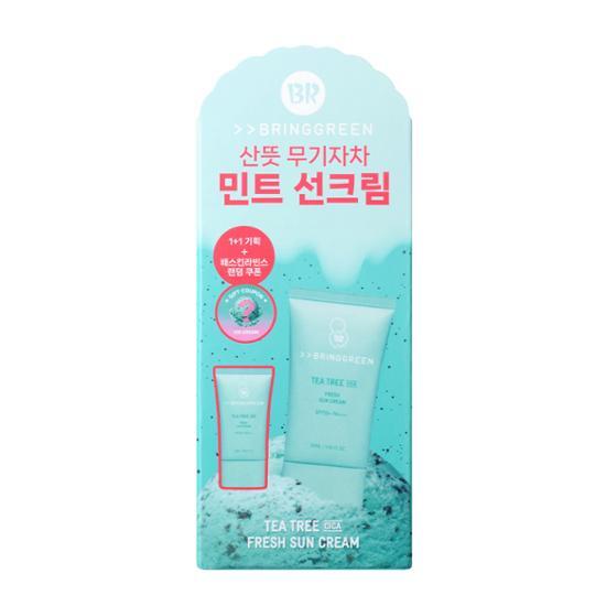 Принесите зеленое чайное дерево Cica Sun 3 вида (солнцезащитный крем/солнцезащитная палочка/солнцезащитная подушка)