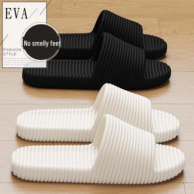 Однотонные нескользящие сандалии из ЭВА для помещений для мужчин и женщин