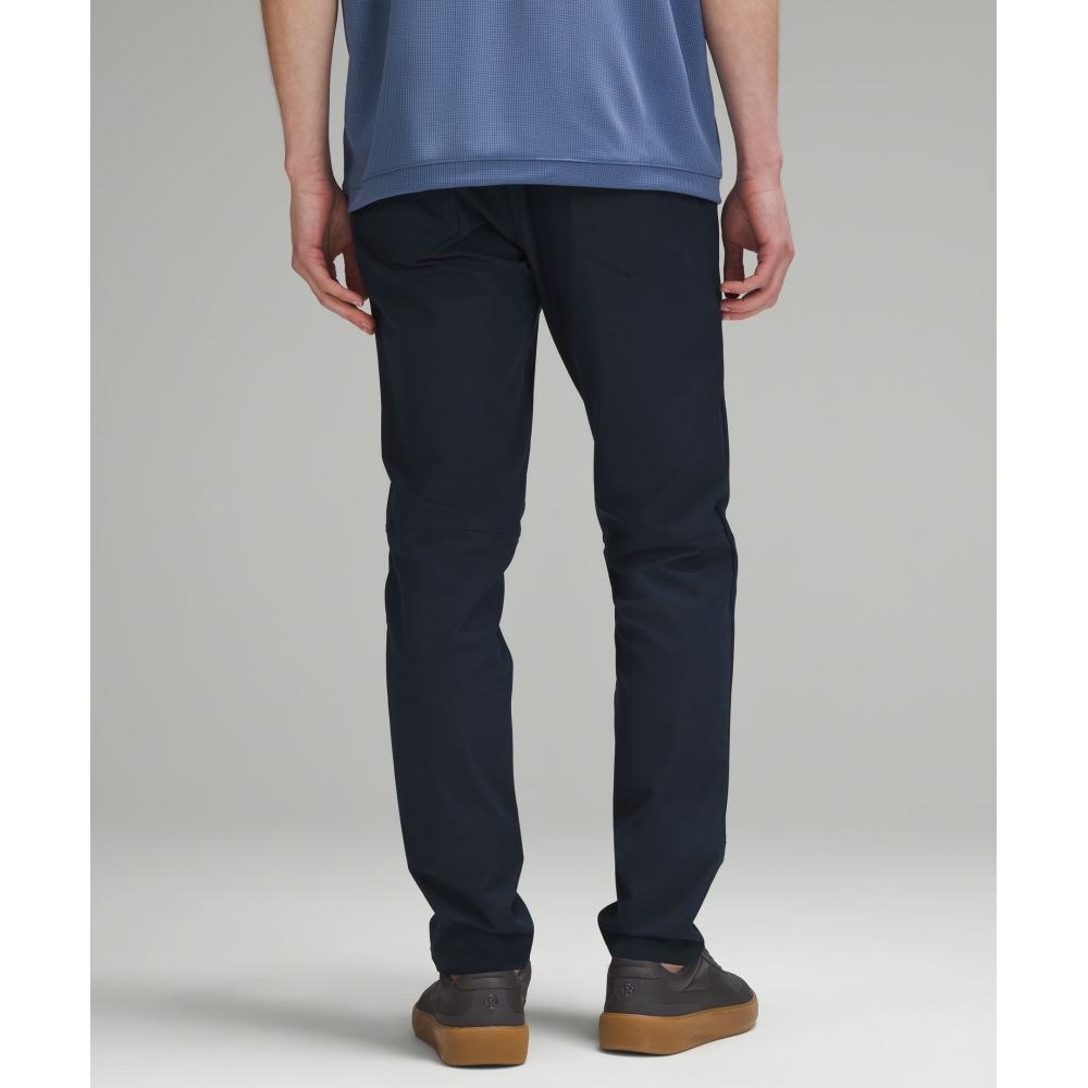 Lululemon Abc Slim Fit 5 Pocket Pant 37l  Warpstreme True Navy