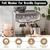 Замена фетровой шайбы для кофемолки эспрессо-машины Breville BES870, BES878, BES880, BES980, BES990, BCG600, BCG820, Фетровая шайба Нижний жернов Шерсть