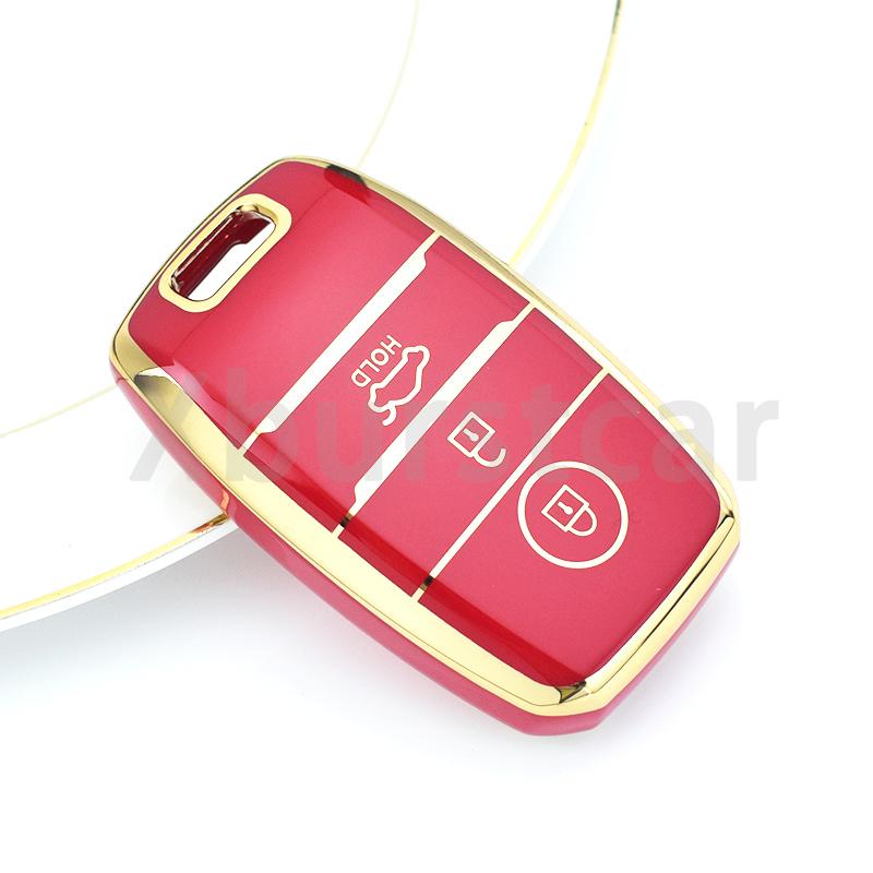 Бесключевой Fit Для Kia K3 Kx3 K4 K5 Rio Rio5 Sportage Ceed Cerato Cerato Sorento Optima Picanto ТПУ Автомобильный Чехол-Крышка Корпус для Умного Брелока
