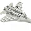 1/72 Креативная Военная Серия J-15 Многоцелевой Тяжелый Палубный Истребитель Строительные Блоки Самолет DIY Кирпичи Игрушки Для Рождественского Подарка