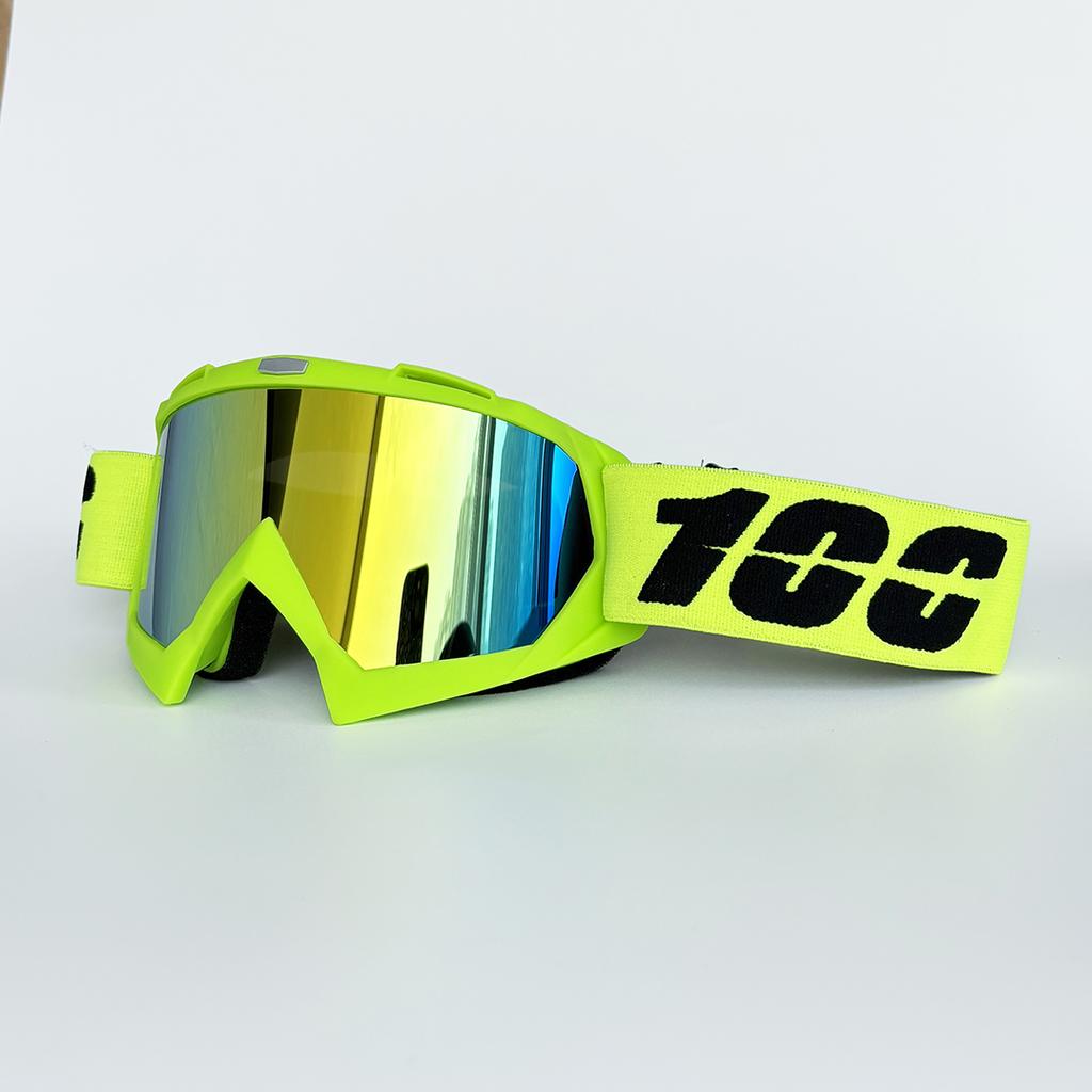 Мотоциклетные очки Очки для мотокросса Очки для горного велосипеда, квадроцикла, мотокросса, внедорожные очки Маска со съемными линзами Защита от ветра и ультрафиолета Велоспорт на открытом воздухе