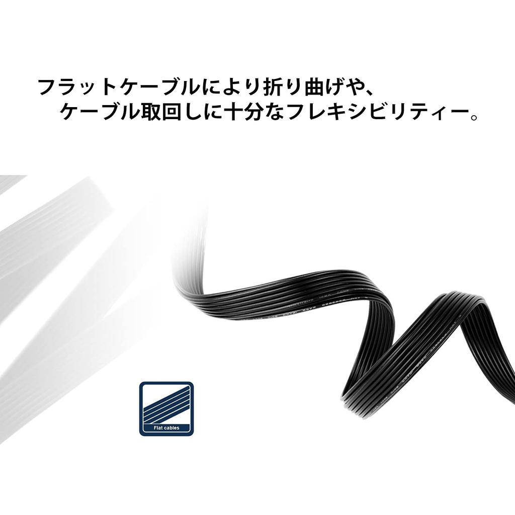 Silver Stone Full Modular Flat Cable Power Supply 80 PLUS Platinum Certified Power Supply 1000W Authorized Distributor SFX-L SST-SX1000-LPT [Japan