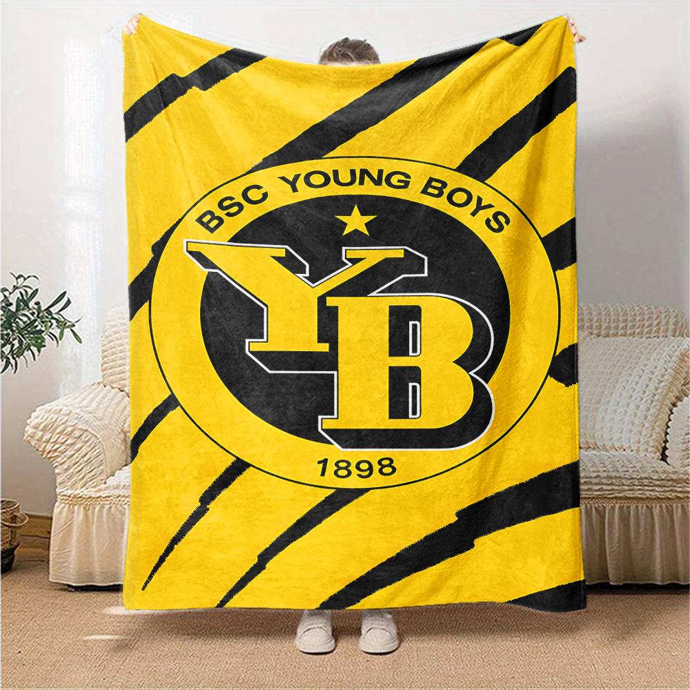 1pc Football Team (26) Blanket, Gift, for Men and Women, Soft Blanket, Good for Sofa Bed Couch Travel, Lightweight Flannel Blanket