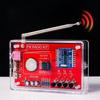 RDA5807 Стандартный DIY FM-радиоконструктор 87-108 МГц Акриловый корпус Опциональная практика пайки для обучения и преподавания