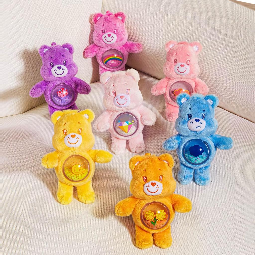 POP MART Care Bears Cozy Life Series Plush Toy [1 Piece] Pop Mart Gachapon Blind Box Figure Plastic Model Premium Toy PVC Soft Vinyl Original