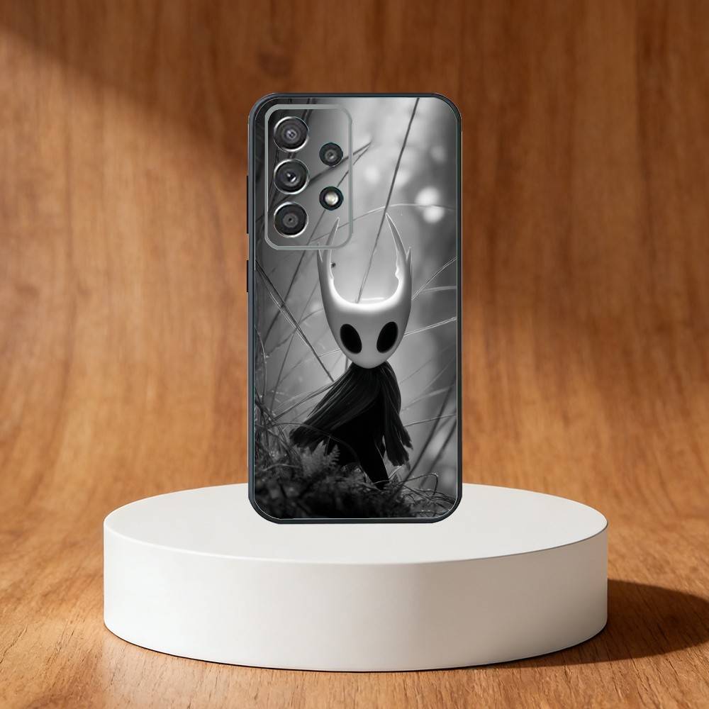 H-Hollow Game K-Knight Phone Case For Samsung S25,S24,S21,S22,S23,S30,Ultra,S20,Plus,Fe,Note,10,9,5G Black Cover