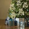 6 PCs Christmas Wooden Ornaments Ornaments Christmas Tree Ornaments  Christmas Decor