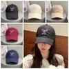 Embroidery Embroidery Bow Baseball Cap Bowknot Peaked Cap Casual Bowknot Baseball Hat  Girl