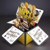 Wishing Happy Birthday Card Handmade Birthday Gift Card 3D Pop Up Birthday Greeting Card  Business
