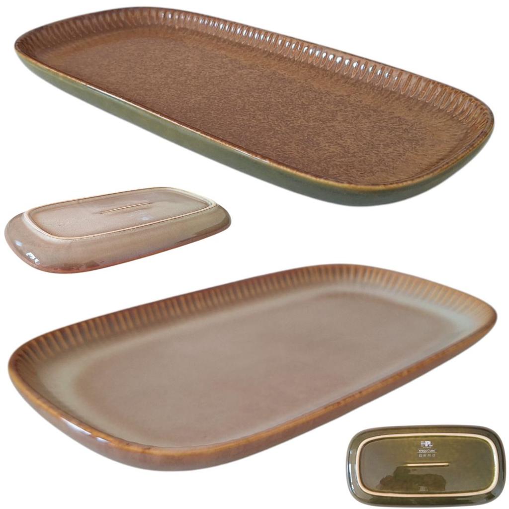 PLATTER, SALAD BOWL, SUSHI PLATE, RECTANGULAR, CERAMIC, 30 cm