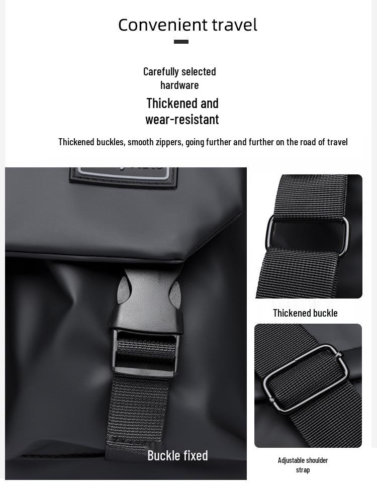 Модный рюкзак-кроссбоди большой вместимости и сумка-мессенджер для спорта, путешествий и деловых поездок