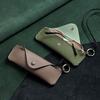 Anti Pressure Sunglasses Storage Bag With Lanyard Glasses Case Retro Protective Cover  Women