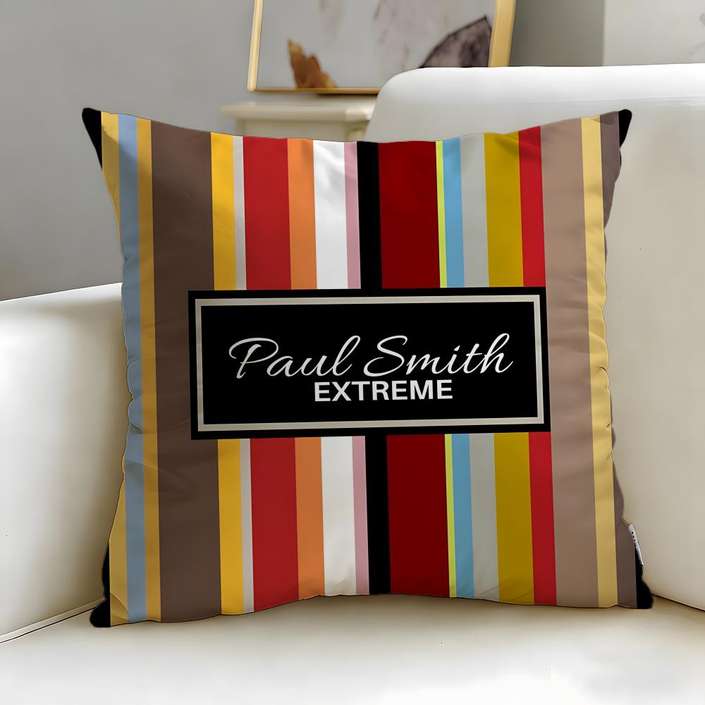 Классический модный бренд Paul Smith Наволочка Мягкая Легко стирающаяся Наволочка для подушки Универсальная для дивана кровати путешествий и офиса