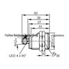 IIT205 IFM Датчик Индуктивный выключатель приближения - Высокий класс защиты, Новый, Оригинальный запрос