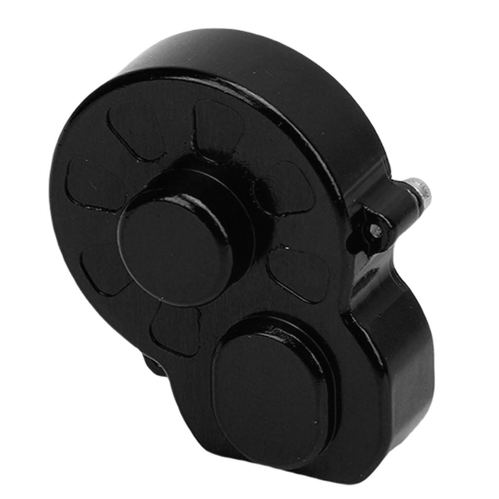 Крышка корпуса коробки передач подходит для радиоуправляемой машины Losi B T 1 24, алюминиевый сплав, корпус редуктора, корпус трансмиссии, оболочка, черный