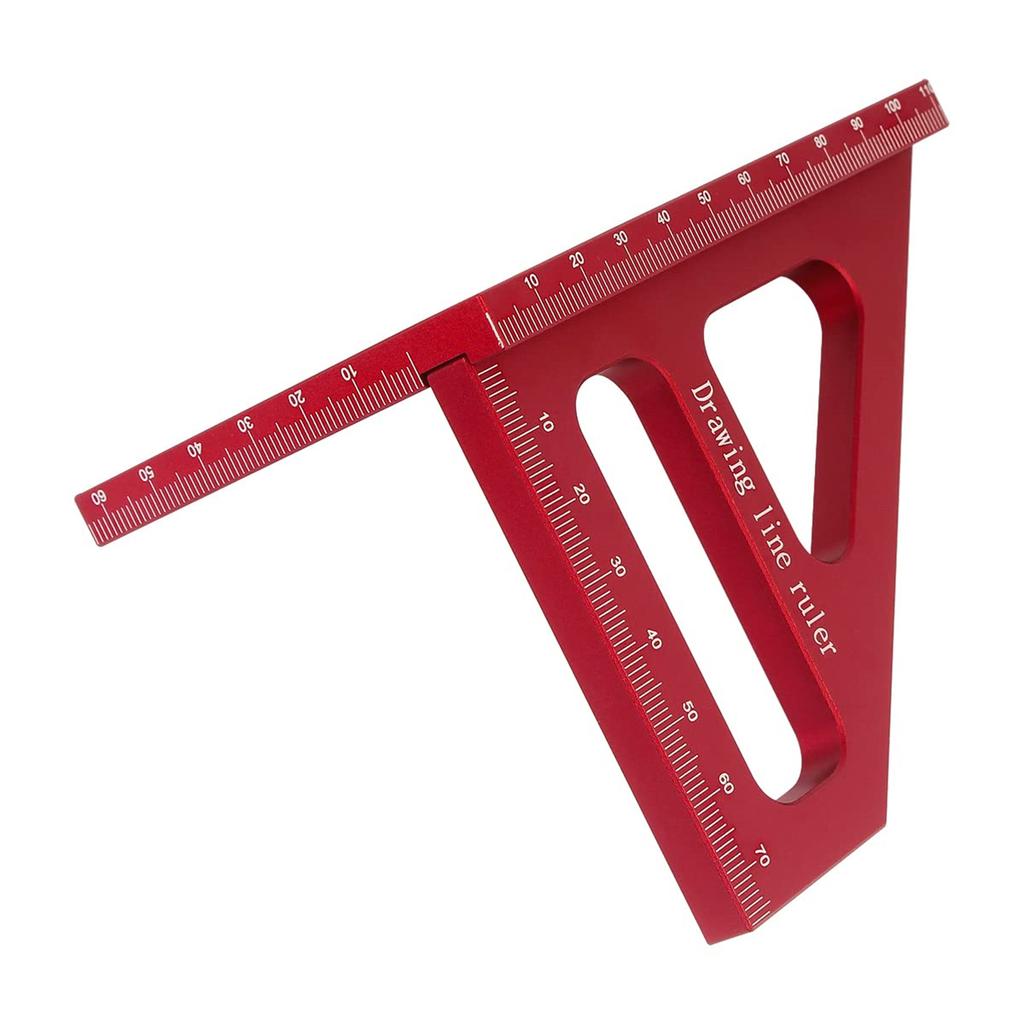 3d Multi-angle Measuring Ruler Woodworking Tools Scales Graphics High Hardness Rust-proof Aluminum
